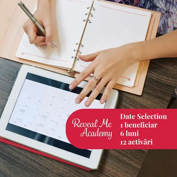 Selectarea personalizată a datelor - 6 luni calendaristice 1 Selectarea Datelor Date Selection 6 luni 12 activari