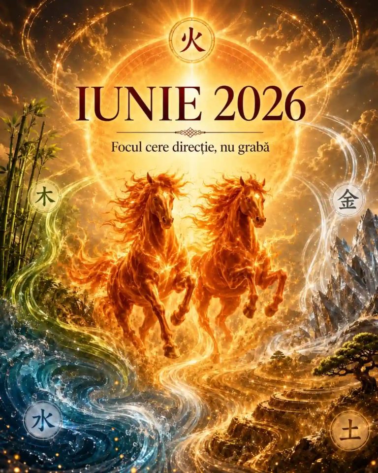 Iunie 2026: luna în care Focul cere direcție